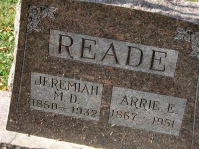 Arrie E. Reade on Sysoon