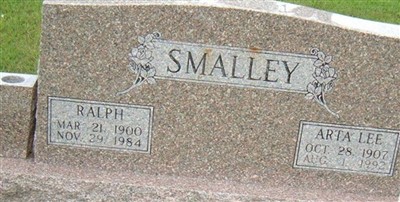 Arta Lee Gulley Smalley on Sysoon