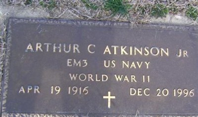 Arthur C. Atkinson on Sysoon