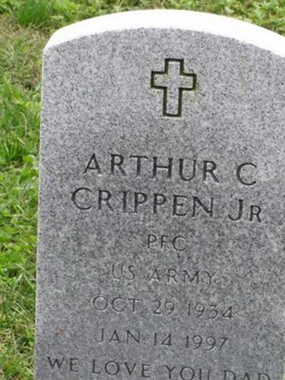 Arthur Celestin Crippen, Jr on Sysoon