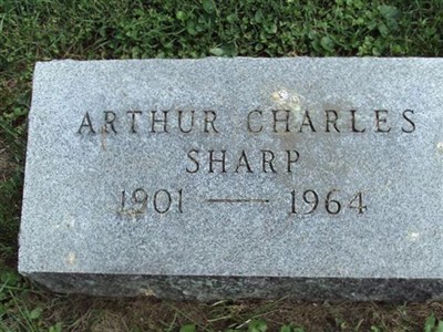 Arthur Charles Sharp on Sysoon