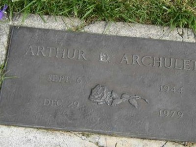 Arthur D. Archuleta on Sysoon