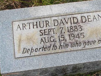 Arthur David Dean on Sysoon