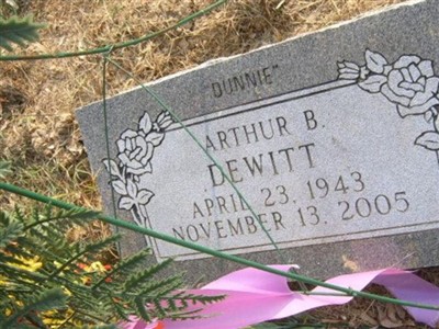 Arthur "Dunnie" DeWitt on Sysoon