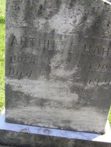 Arthur E Hahn on Sysoon