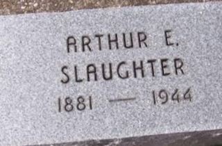 Arthur E. Slaughter on Sysoon