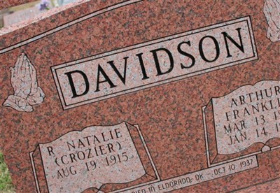 Arthur Franklin Davidson on Sysoon