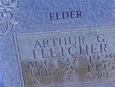 Arthur G Fletcher on Sysoon