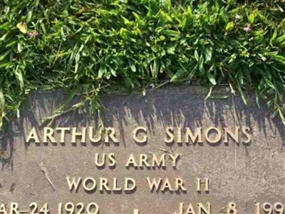 Arthur G. Simons on Sysoon
