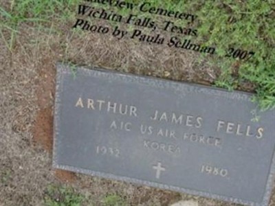 Arthur James Fells on Sysoon