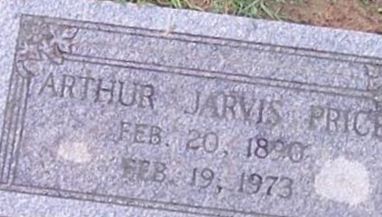 Arthur Jarvis Price on Sysoon