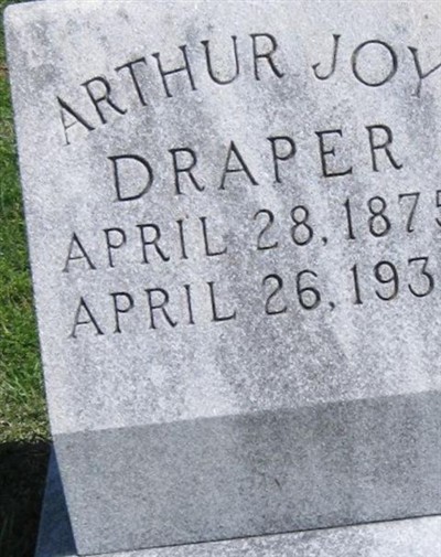 Arthur Joy Draper on Sysoon