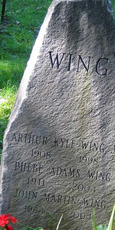 Arthur Kyle Wing, Jr on Sysoon