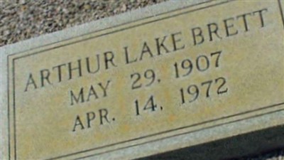 Arthur Lake Brett on Sysoon