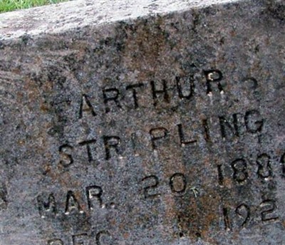 Arthur Stripling on Sysoon