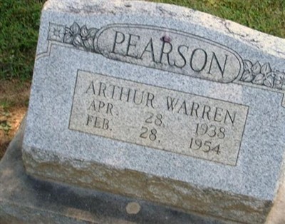Arthur Warren Pearson on Sysoon