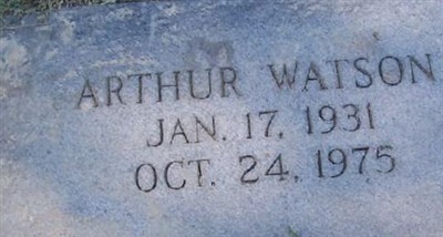 Arthur Watson, Find a grave on Sysoon Arthur Watson on Sysoon