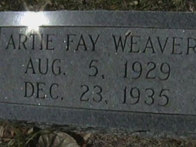 Artie Fay Weaver on Sysoon