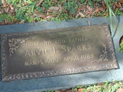 Arvil L. Sparks on Sysoon