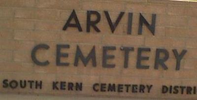 Arvin Cemetery on Sysoon