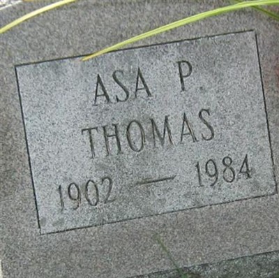Asa P. Thomas on Sysoon