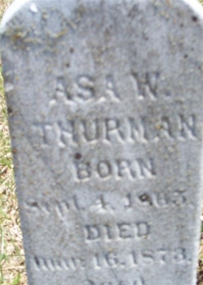 Asa W. Thurman on Sysoon