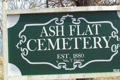 Ash Flat Cemetery on Sysoon