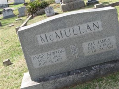 Ashby Newton McMullan, Find a grave on Sysoon Ashby Newton McMullan on Sysoon
