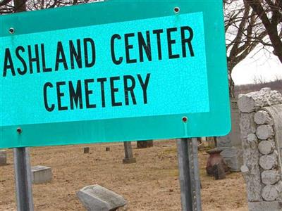 Ashland Center Cemetery on Sysoon