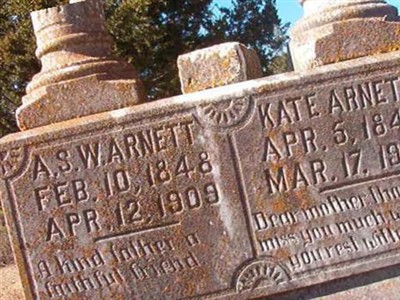 A S W Arnett, Find a grave on Sysoon A S W Arnett on Sysoon