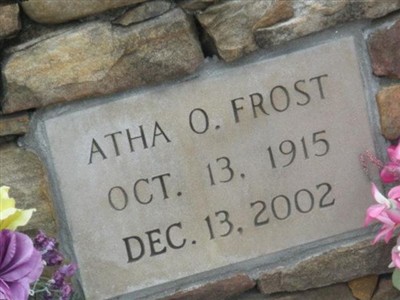 Atha O Frost on Sysoon