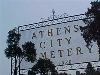 Athens City Cemetery on Sysoon