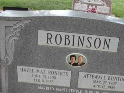 Attewall Bunting "Att" Robinson on Sysoon