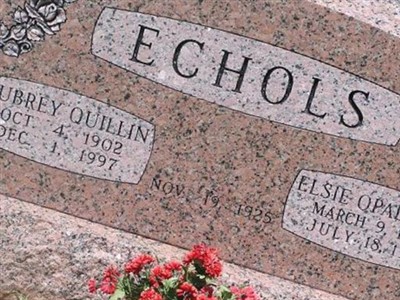Aubrey Quillin Echols on Sysoon