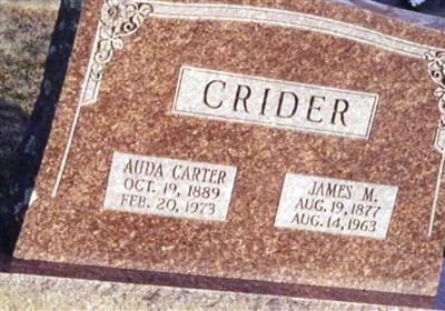 Auda Carter Crider on Sysoon