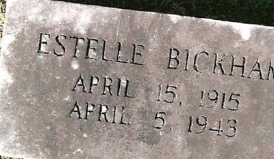 Audrey Estelle Capps Bickham on Sysoon