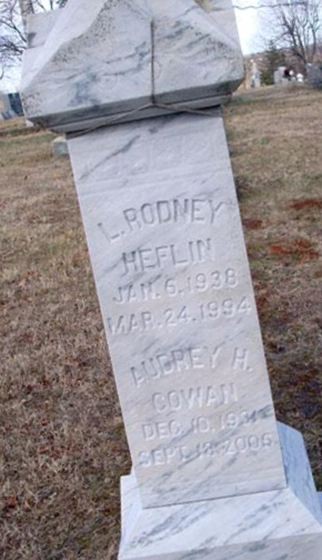 Audrey H Cowan Heflin on Sysoon