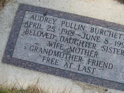 Audrey Pullin Burchett on Sysoon
