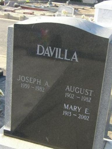 August Davilla on Sysoon