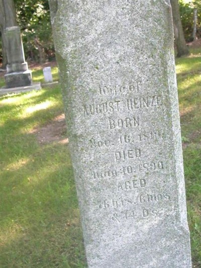 August F Heinz on Sysoon