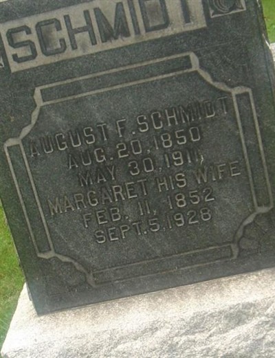 August f Schmidt on Sysoon