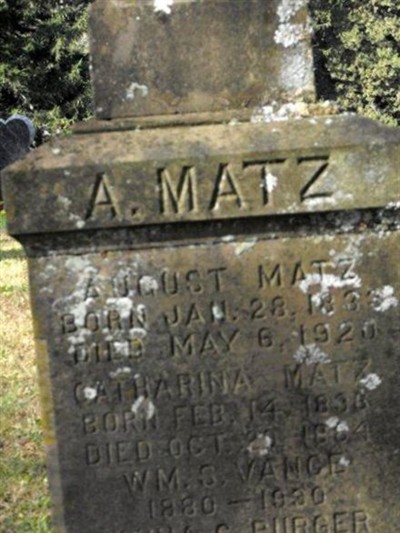 August Matz on Sysoon