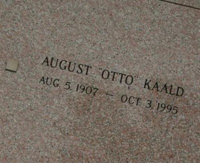 August "Otto" Kaald on Sysoon