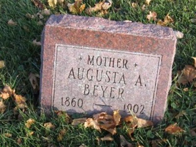 Augusta A Beyer on Sysoon
