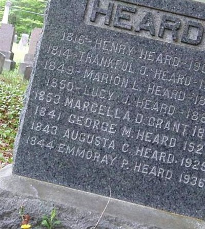Augusta C. Heard on Sysoon