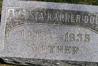 Augusta Karrer Dodd on Sysoon