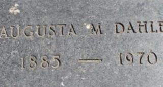 Augusta Marie Schultz Dahlen on Sysoon