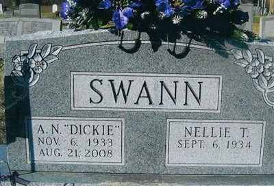Aulbrey Nelson "Dickie" Swann on Sysoon