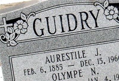Aurestile J. Guidry on Sysoon