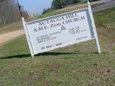 Autauga Hill Cemetery on Sysoon